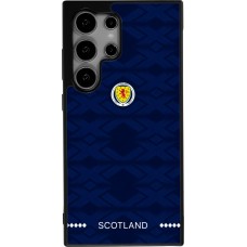 Samsung Galaxy S24 Ultra Case Hülle - Silikon schwarz Schottland 2026 personalisierbares Fussballtrikot