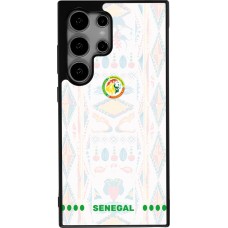 Samsung Galaxy S24 Ultra Case Hülle - Silikon schwarz Senegal 2026 personalisierbares Fussballtrikot