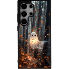 Coque Samsung Galaxy S24 Ultra - Silicone rigide noir Halloween 2025 Ghost in the forest