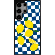 Coque Samsung Galaxy S24 Ultra - Silicone rigide noir Illustration lemons 2026
