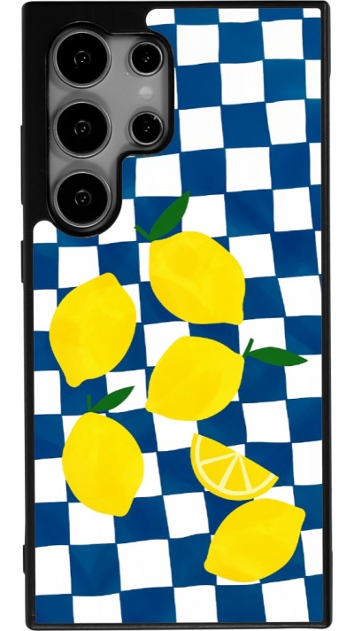 Samsung Galaxy S24 Ultra Case Hülle - Silikon schwarz Illustration lemons 2026