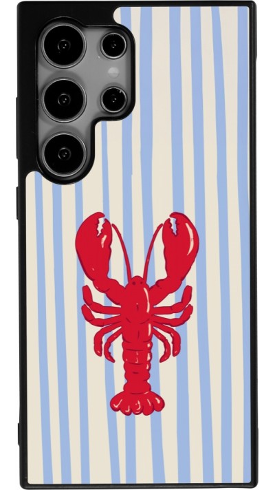 Samsung Galaxy S24 Ultra Case Hülle - Silikon schwarz Red lobster 2026