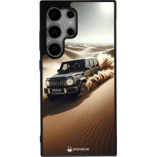 Coque Samsung Galaxy S24 Ultra - Silicone rigide noir Mercedes G Drift Desert