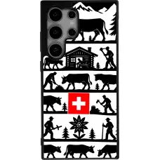 Samsung Galaxy S24 Ultra Case Hülle - Silikon schwarz Poya Schweiz 1