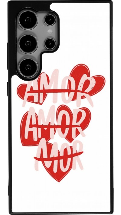 Samsung Galaxy S24 Ultra Case Hülle - Silikon schwarz Saint Valentines Day 26 Amor