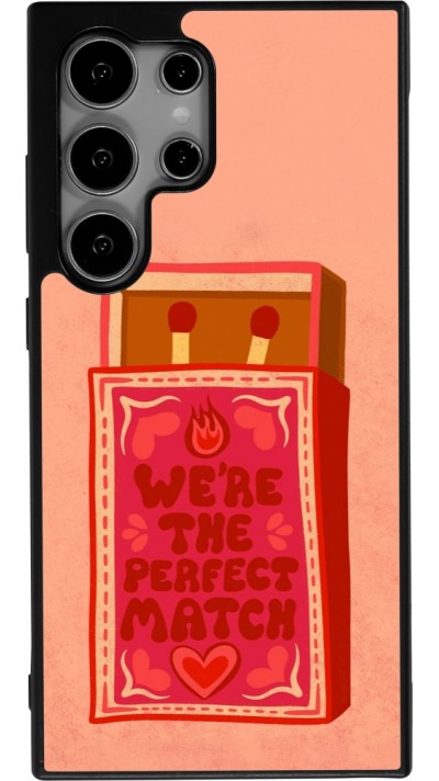 Samsung Galaxy S24 Ultra Case Hülle - Silikon schwarz Saint Valentines Day 26 Perfect Match