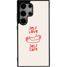 Coque Samsung Galaxy S24 Ultra - Silicone rigide noir Saint Valentines Day 26 Self love self care