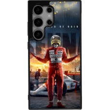 Samsung Galaxy S24 Ultra Case Hülle - Silikon schwarz Senna The King of Rain