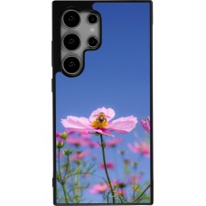 Samsung Galaxy S24 Ultra Case Hülle - Silikon schwarz Bee on a flower 2026