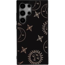 Coque Samsung Galaxy S24 Ultra - Silicone rigide noir Suns and Moons