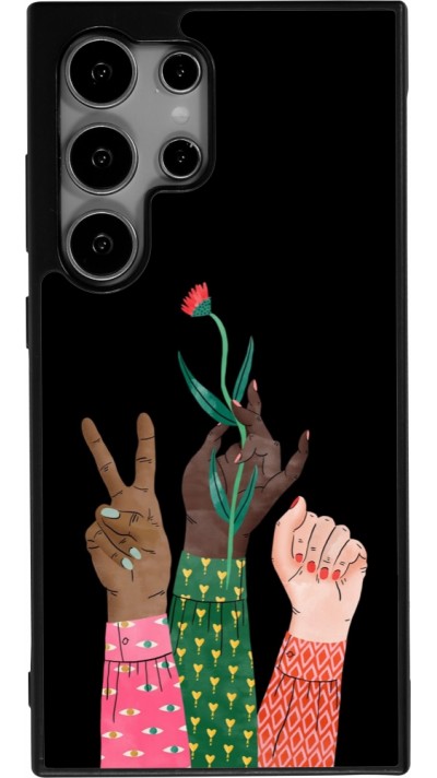 Samsung Galaxy S24 Ultra Case Hülle - Silikon schwarz Womens day 2026 2