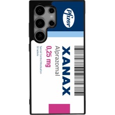 Samsung Galaxy S24 Ultra Case Hülle - Silikon schwarz Xanax Alprazolam 2025
