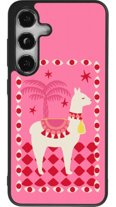 Samsung Galaxy S25 Case Hülle - Silikon schwarz Alpaca 2026