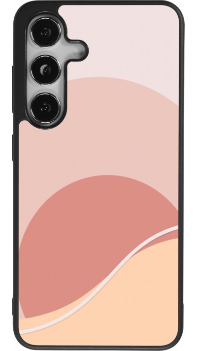 Samsung Galaxy S25 Case Hülle - Silikon schwarz Autumn 22 abstract sunrise