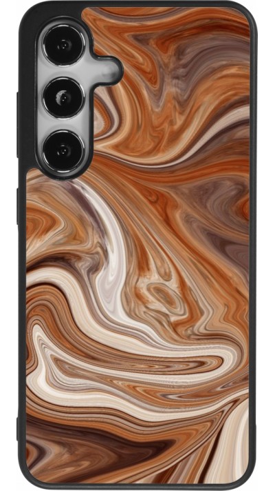 Samsung Galaxy S25 Case Hülle - Silikon schwarz Autumn 2024 marbe