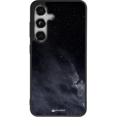 Samsung Galaxy S25 Case Hülle - Silikon schwarz Black Sky Clouds