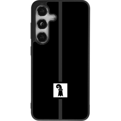 Samsung Galaxy S25 Case Hülle - Silikon schwarz Kanton BS schwarz