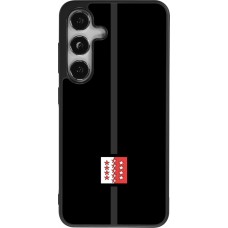 Samsung Galaxy S25 Case Hülle - Silikon schwarz Kanton VS schwarz