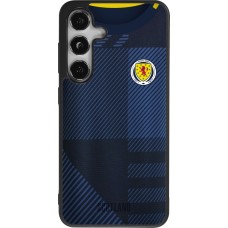 Samsung Galaxy S25 Case Hülle - Silikon schwarz Schottland personalisierbares Fussballtrikot