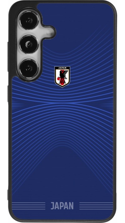 Samsung Galaxy S25 Case Hülle - Silikon schwarz Japan 2026 personalisierbares Fussballtrikot