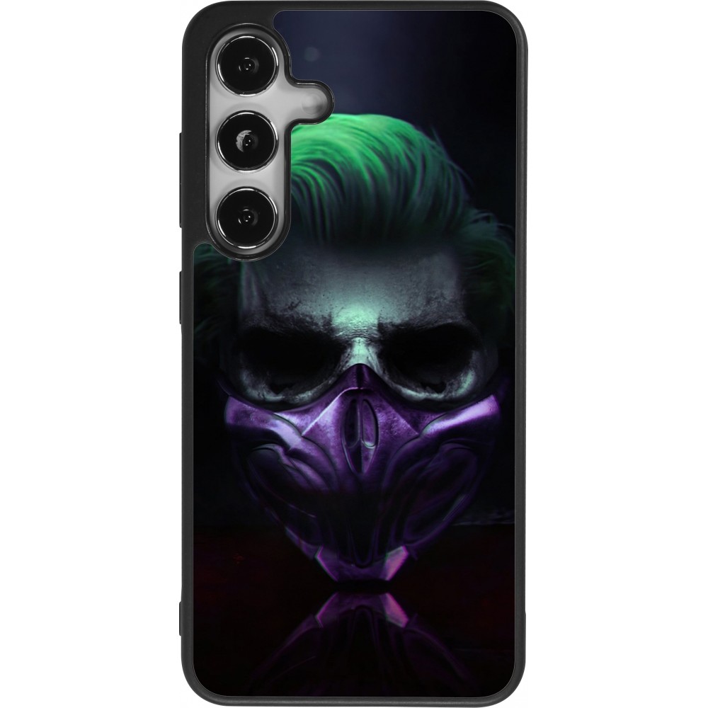 Samsung Galaxy S25 Case Hülle - Silikon schwarz Halloween 20 21