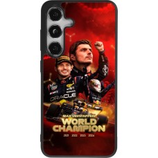 Samsung Galaxy S25 Case Hülle - Silikon schwarz Max Verstappen Champion 2023