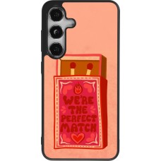 Samsung Galaxy S25 Case Hülle - Silikon schwarz Saint Valentines Day 26 Perfect Match