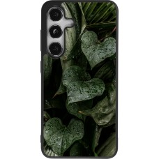 Samsung Galaxy S25 Case Hülle - Silikon schwarz Spring 23 fresh plants