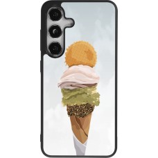 Samsung Galaxy S25 Case Hülle - Silikon schwarz Summer 2025 Cornet