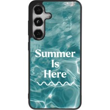 Samsung Galaxy S25 Case Hülle - Silikon schwarz Summer 2025 Summer is here