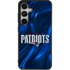 Samsung Galaxy S25 Case Hülle - Silikon schwarz Super Bowl 26 Patriots 2