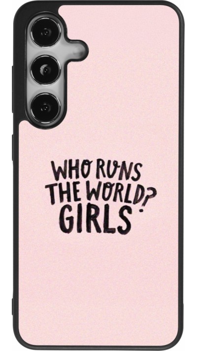 Samsung Galaxy S25 Case Hülle - Silikon schwarz Womens day 2026 3