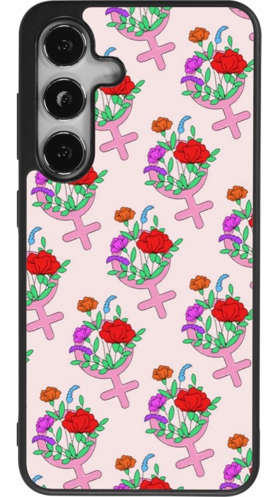 Samsung Galaxy S25 Case Hülle - Silikon schwarz Womens day 2026 7