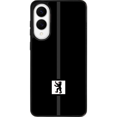 Samsung Galaxy S25 Edge Case Hülle - Silikon schwarz Kanton AI schwarz