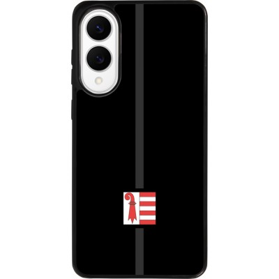 Samsung Galaxy S25 Edge Case Hülle - Silikon schwarz Kanton JU schwarz