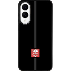 Samsung Galaxy S25 Edge Case Hülle - Silikon schwarz Kanton NW schwarz