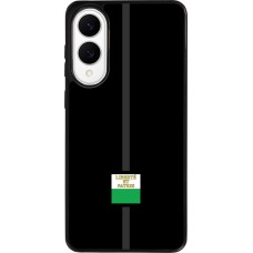 Samsung Galaxy S25 Edge Case Hülle - Silikon schwarz Kanton VD schwarz