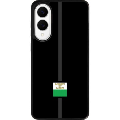 Samsung Galaxy S25 Edge Case Hülle - Silikon schwarz Kanton VD schwarz