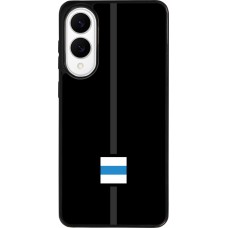 Samsung Galaxy S25 Edge Case Hülle - Silikon schwarz Kanton ZG schwarz