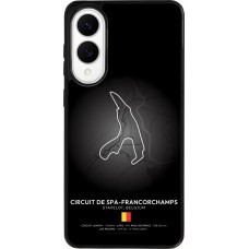 Samsung Galaxy S25 Edge Case Hülle - Silikon schwarz F1 Track 2025 Belgium