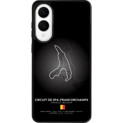 Samsung Galaxy S25 Edge Case Hülle - Silikon schwarz F1 Track 2025 Belgium