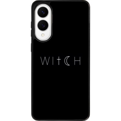 Samsung Galaxy S25 Edge Case Hülle - Silikon schwarz Halloween 22 witch word