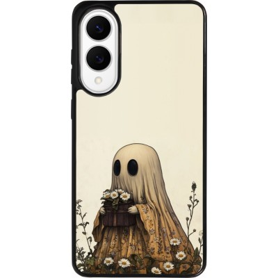 Samsung Galaxy S25 Edge Case Hülle - Silikon schwarz Halloween 2025 Ghost gardener