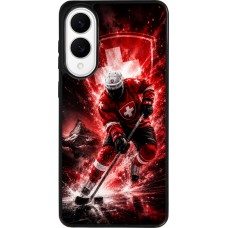 Samsung Galaxy S25 Edge Case Hülle - Silikon schwarz Hockey World Championship Player