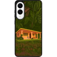 Samsung Galaxy S25 Edge Case Hülle - Silikon schwarz Benitos house DTMF