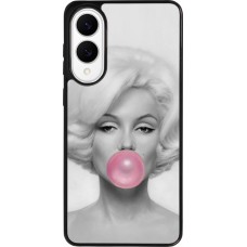 Samsung Galaxy S25 Edge Case Hülle - Silikon schwarz Marilyn Bubble