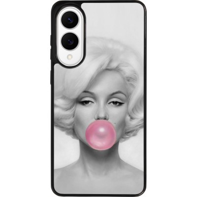 Samsung Galaxy S25 Edge Case Hülle - Silikon schwarz Marilyn Bubble