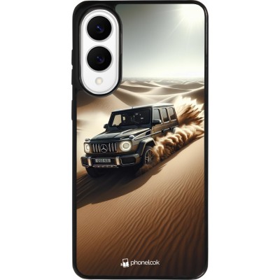 Samsung Galaxy S25 Edge Case Hülle - Silikon schwarz Mercedes G Drift Wueste