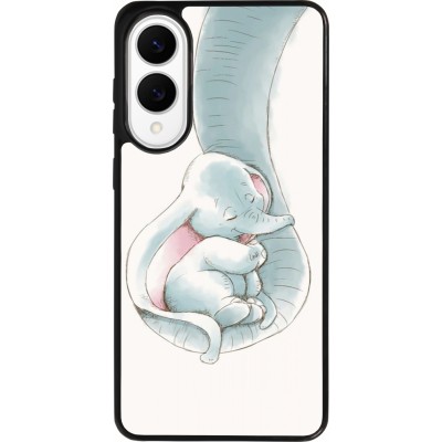 Samsung Galaxy S25 Edge Case Hülle - Silikon schwarz Mom 1903