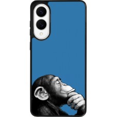 Samsung Galaxy S25 Edge Case Hülle - Silikon schwarz Monkey Pop Art